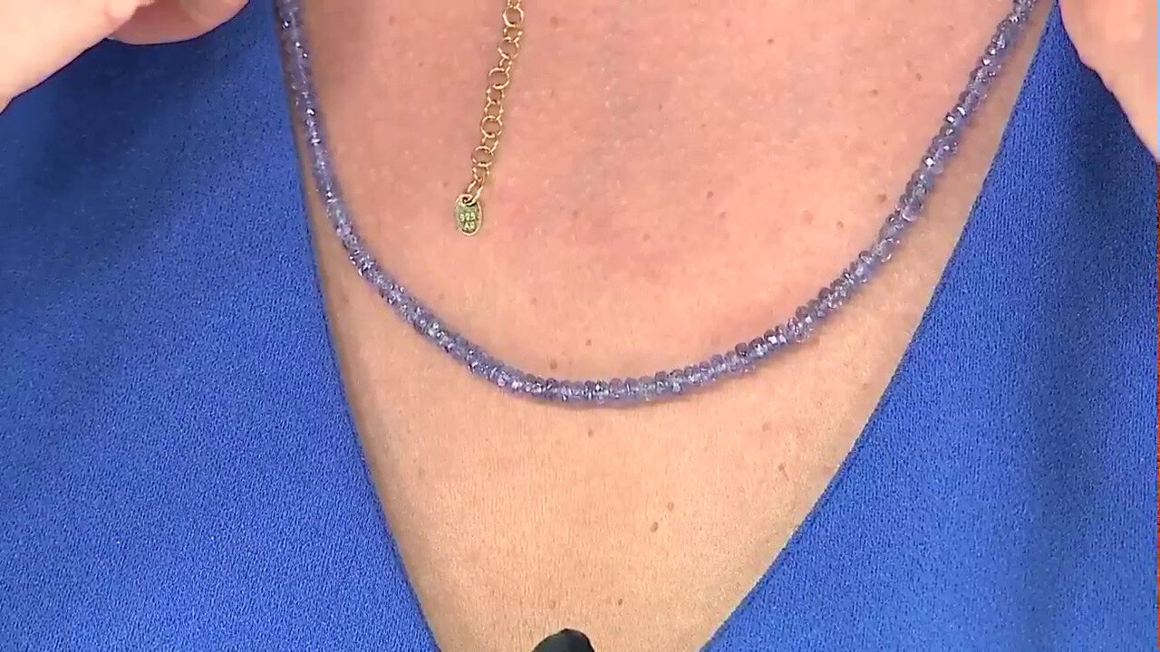 Video Tanzanite Silver Necklace