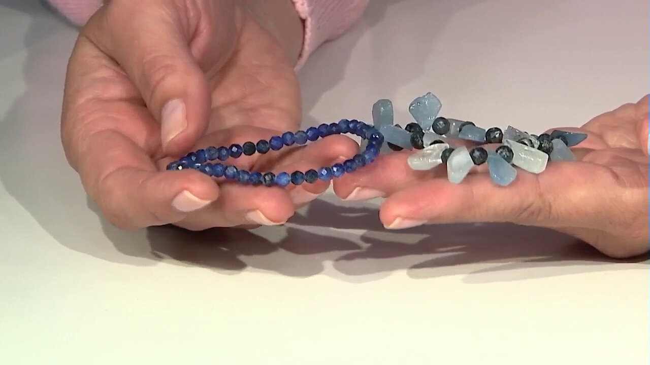 Video Brazilian Aquamarine Bracelet