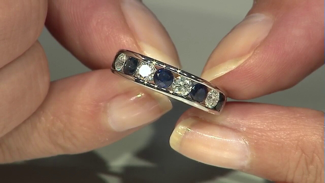 Video Gouden ring met SI2 (H) Diamanten