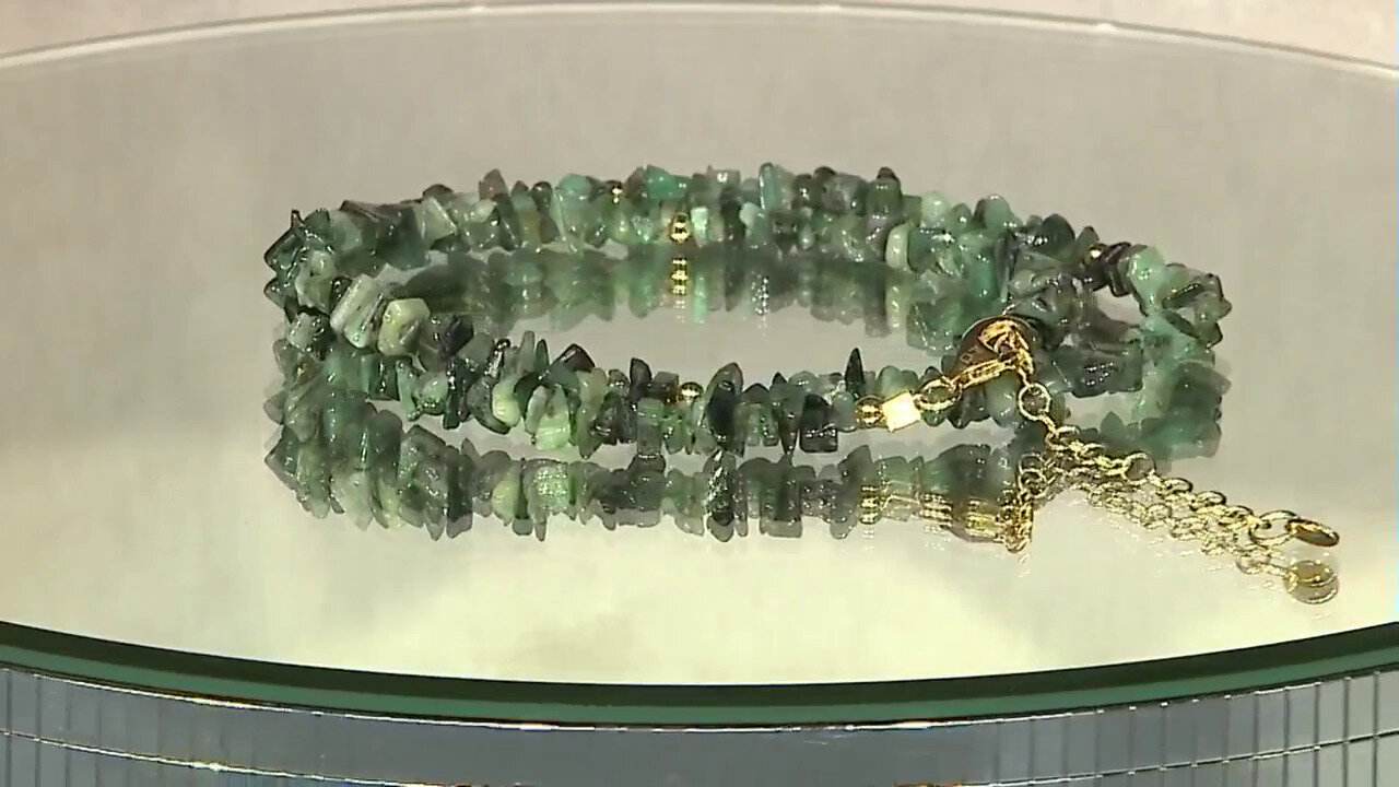 Video Zambian Emerald Silver Necklace