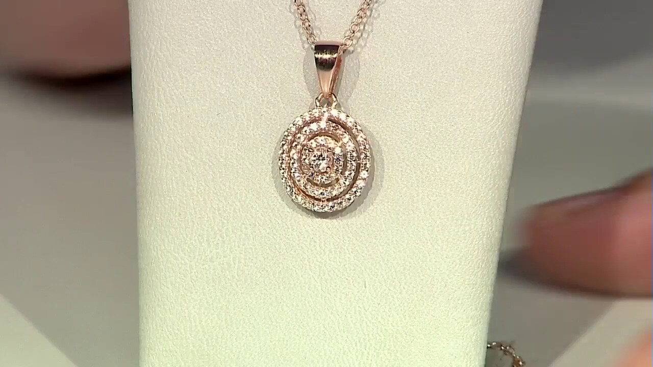 Video Morganite Silver Necklace