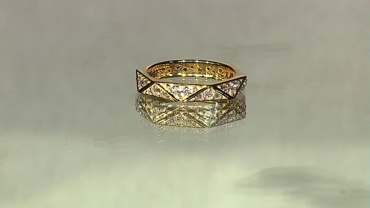 Video Zircon Silver Ring