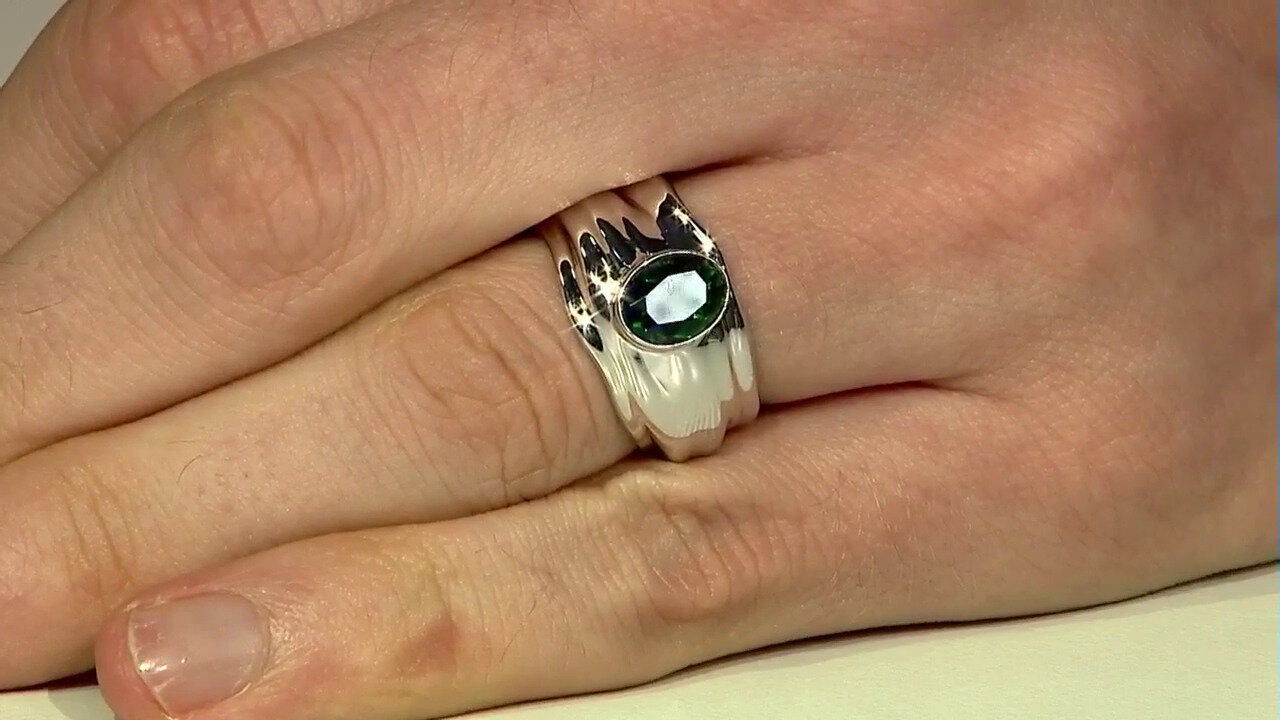 Video Anello in argento con Opale Mezezo (de Melo)