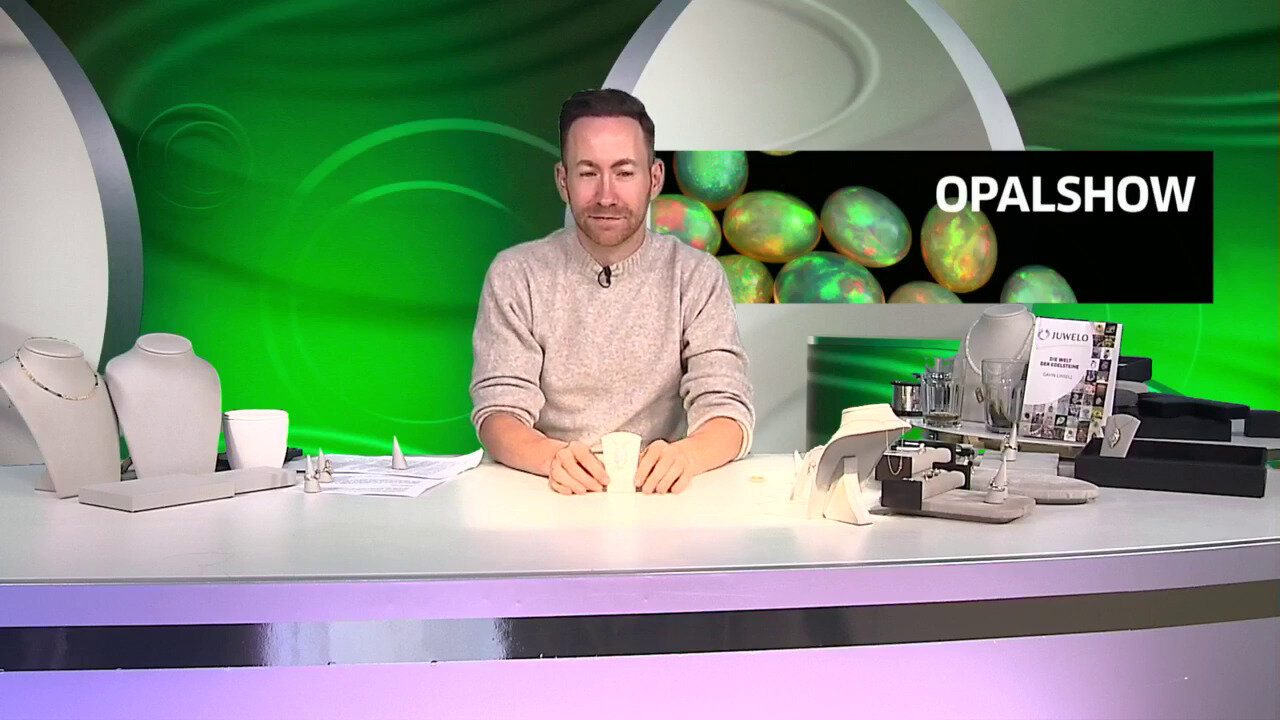 Video Pendentif en argent et Opale Welo (de Melo)