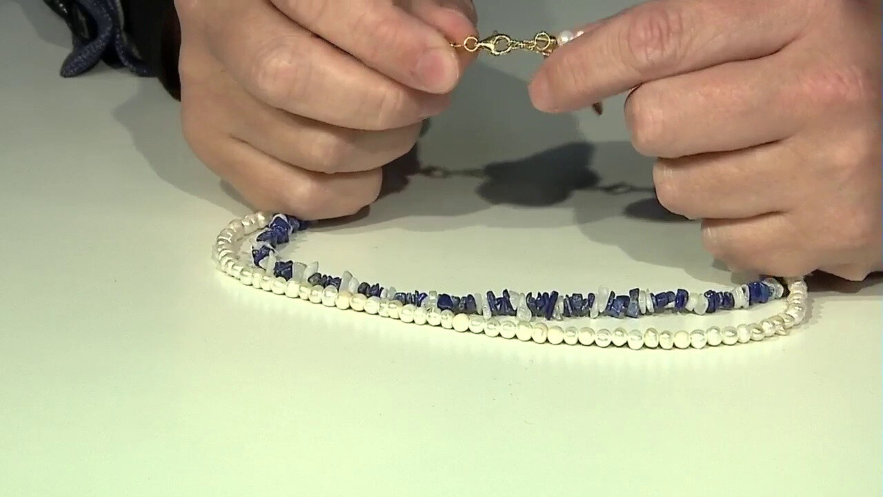 Video Lapis Lazuli Silver Necklace