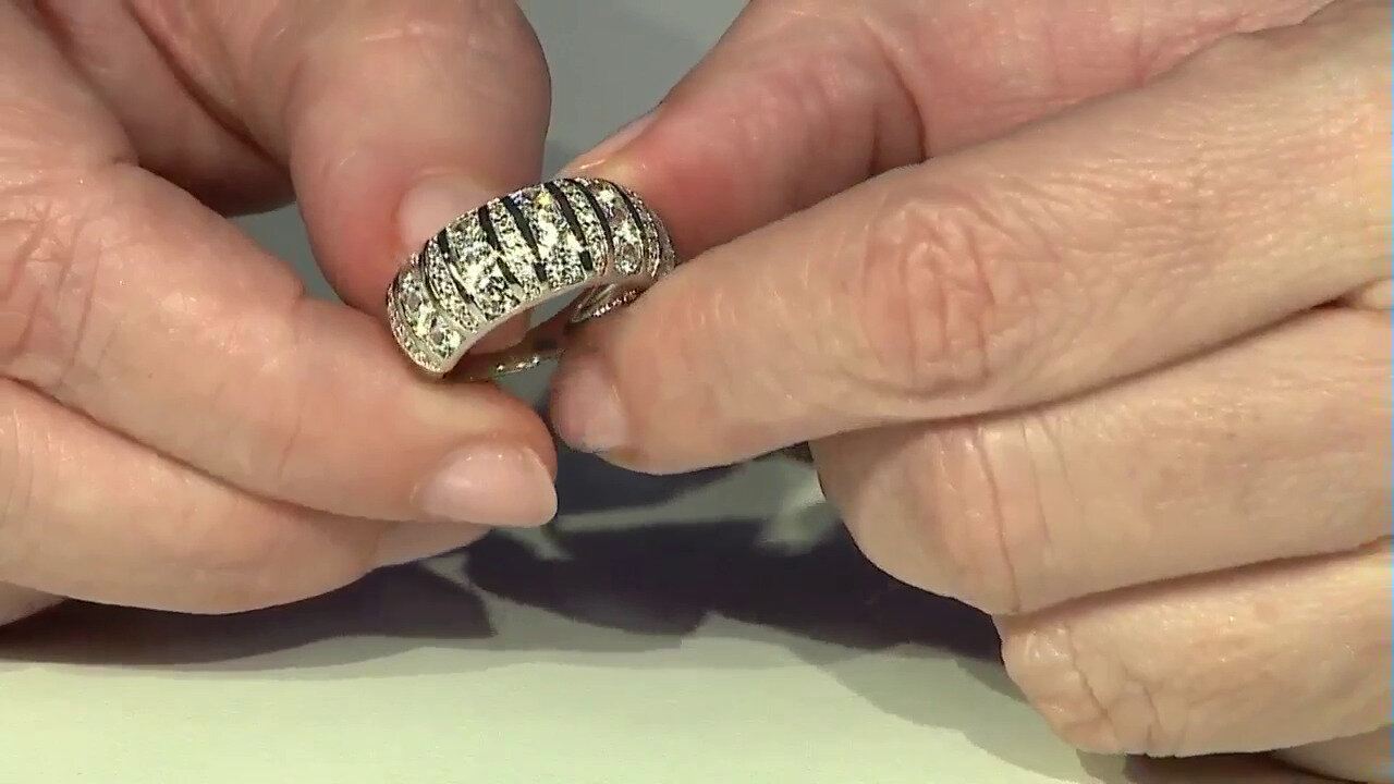 Video Anillo en plata con Zircón