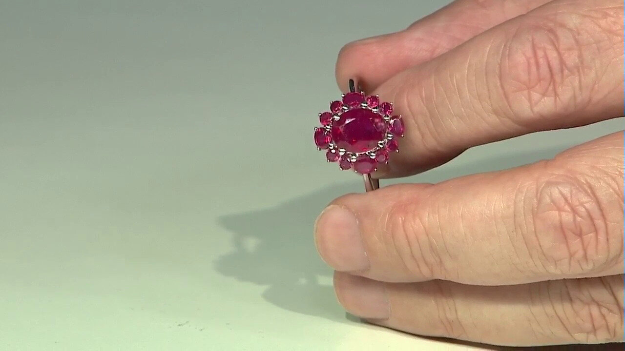 Video Madagascar Ruby Silver Ring