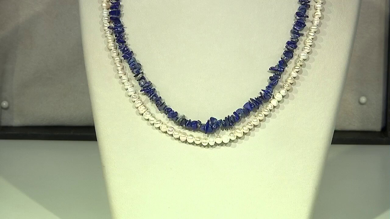 Video Lapis Lazuli Silver Necklace