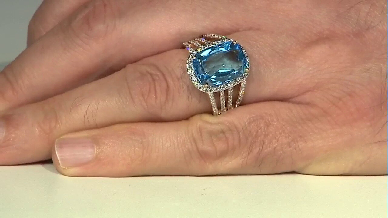 Video 14K Marambaia Topaz Gold Ring (SUHANA)