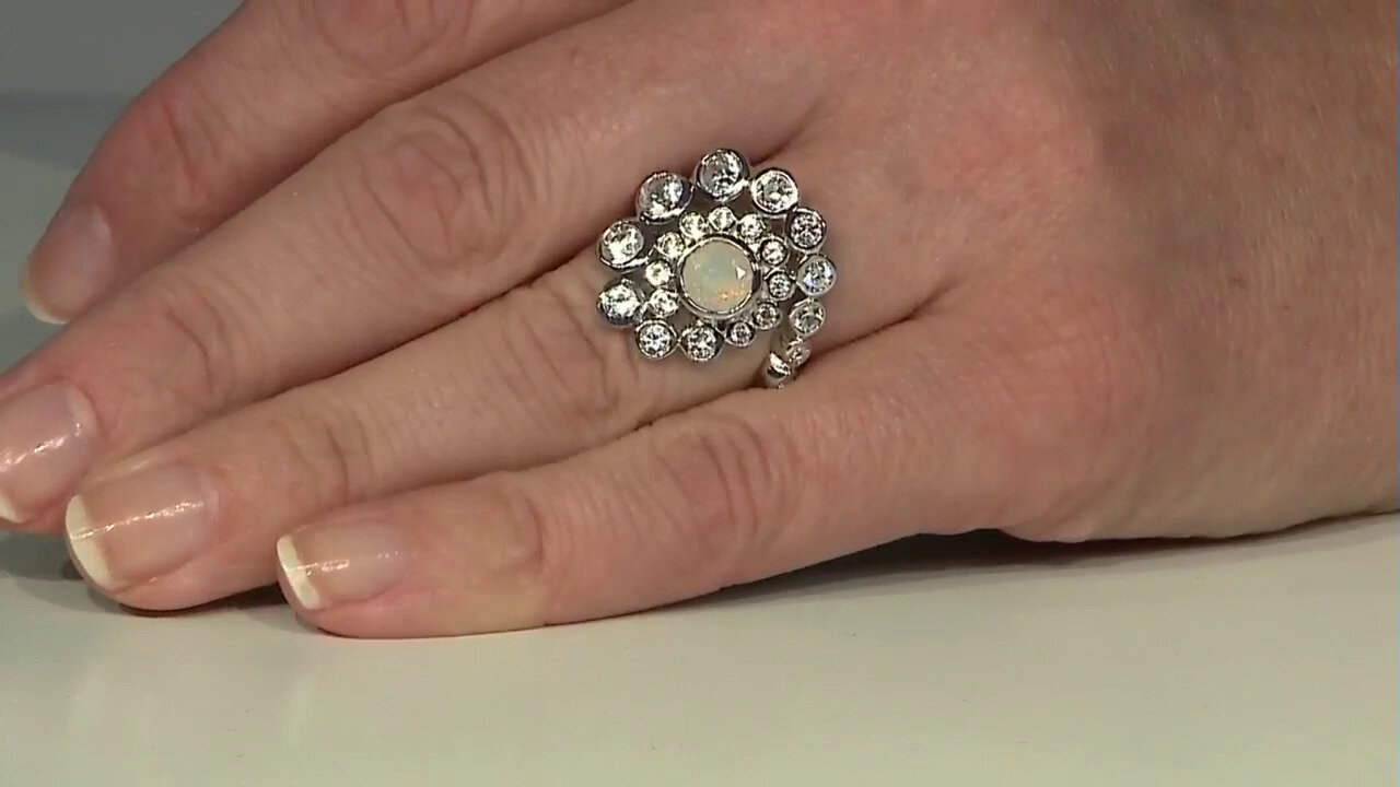 Video Welo Opal Silver Ring