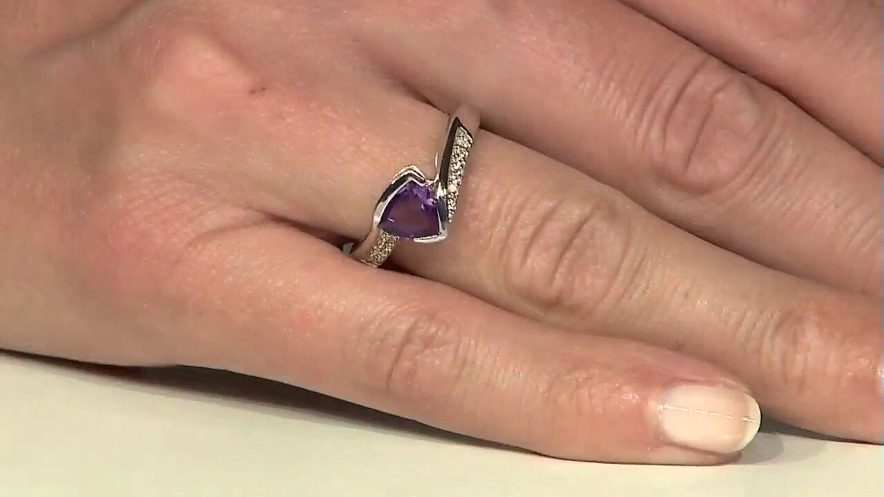 Video Uruguay-Amethyst-Silberring