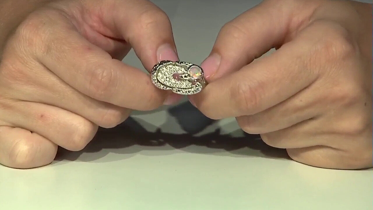 Video Welo Opal Silver Ring (MONOSONO COLLECTION)