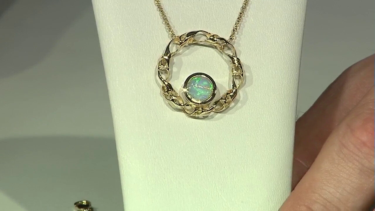 Video 9K Welo Opal Gold Necklace (Ornaments by de Melo)