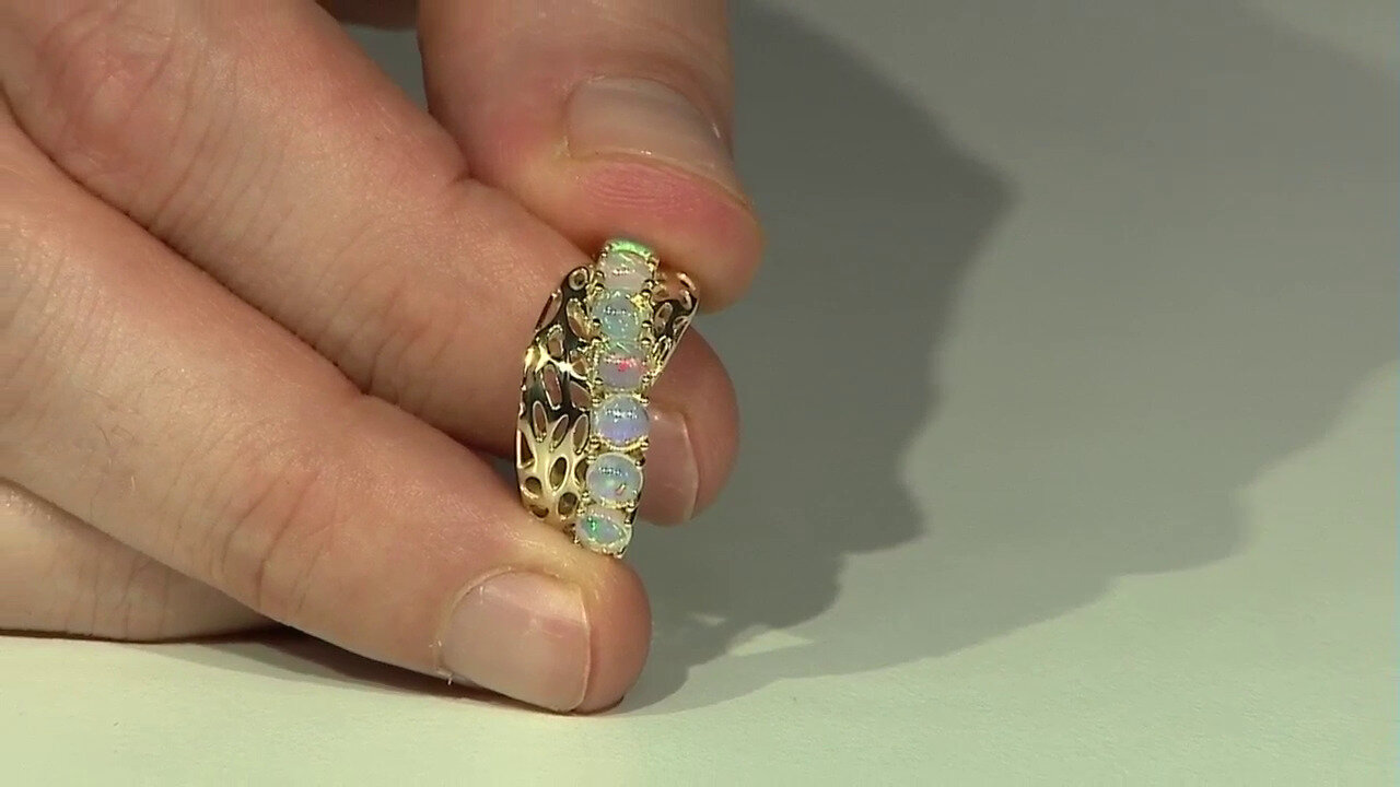 Video 9K Welo Opal Gold Ring (Ornaments by de Melo)