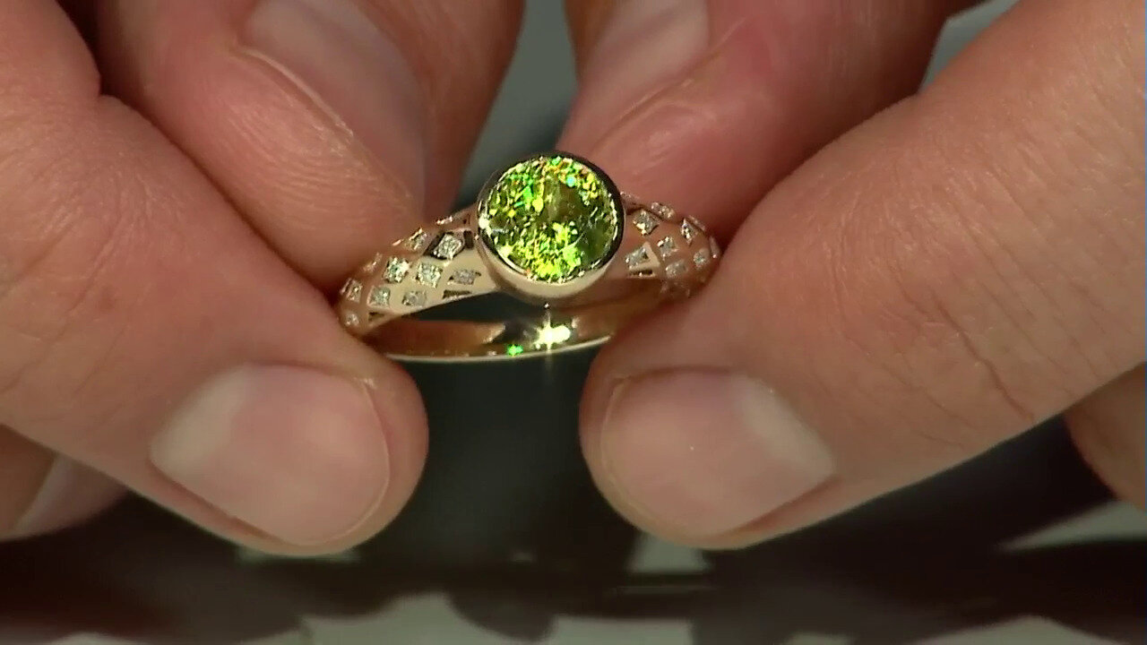 Video Gouden ring met een Sfeen (de Melo)