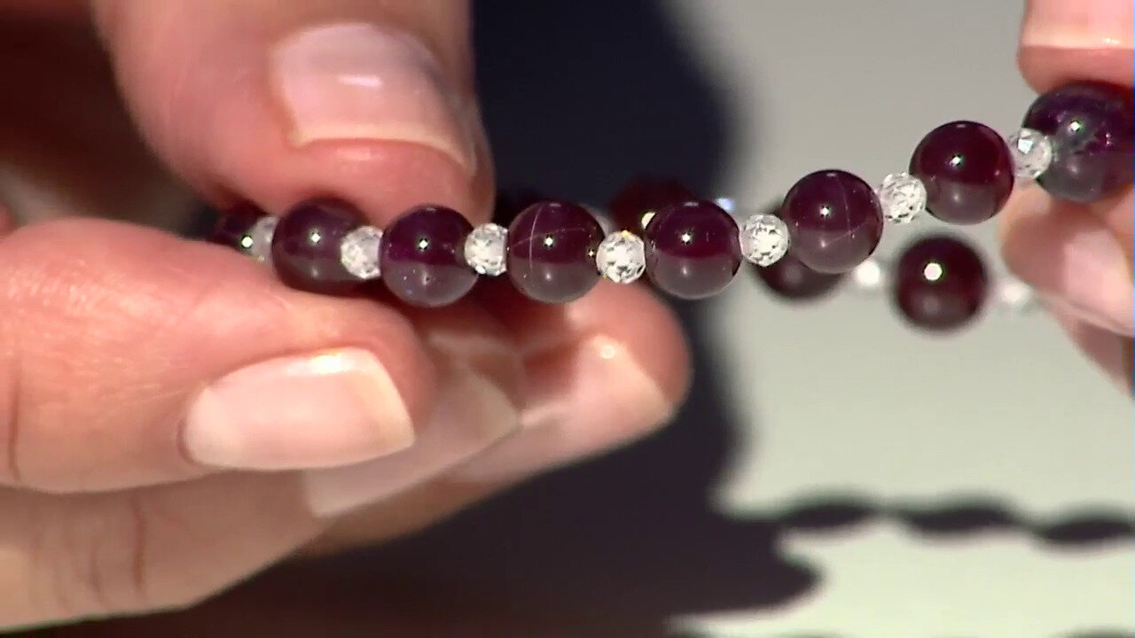 Video Star Garnet Bracelet