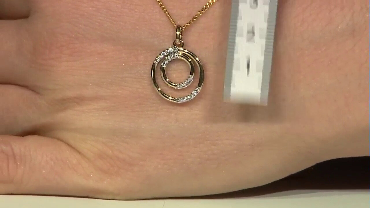 Video SI1 (G) Diamond Silver Pendant (Annette)