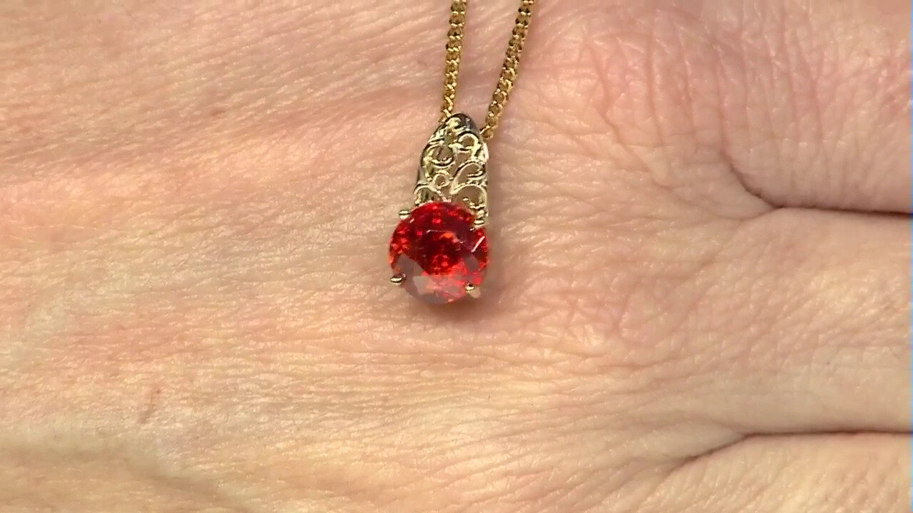 Video 9K Spanish Sphalerite Gold Pendant