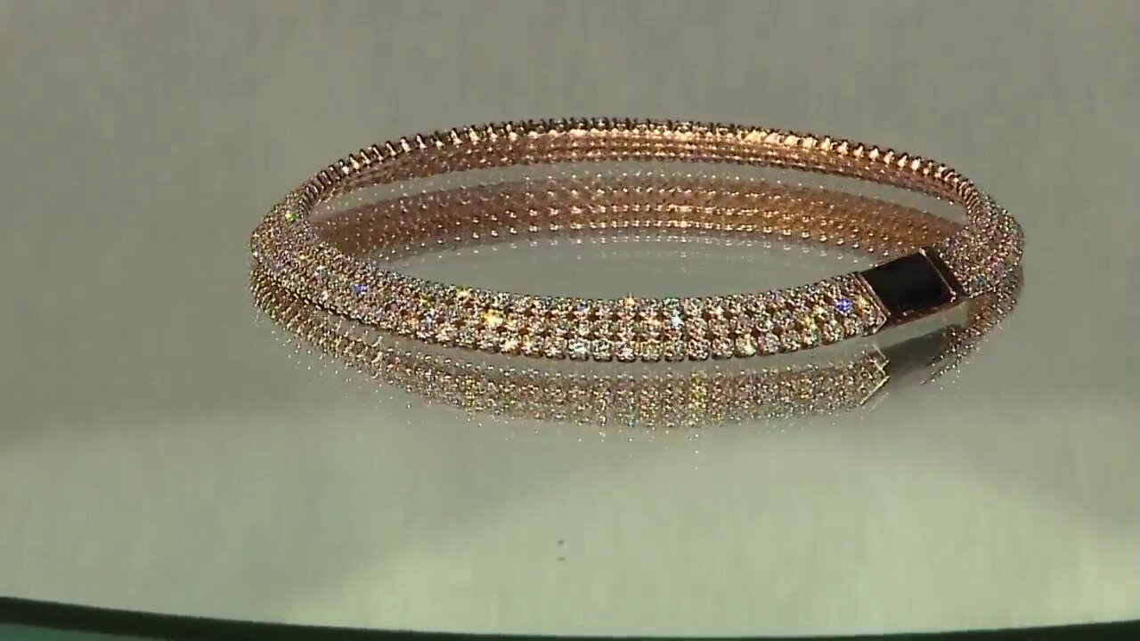 Video Brazalete en oro con Diamante I1 (H)  (CIRARI)