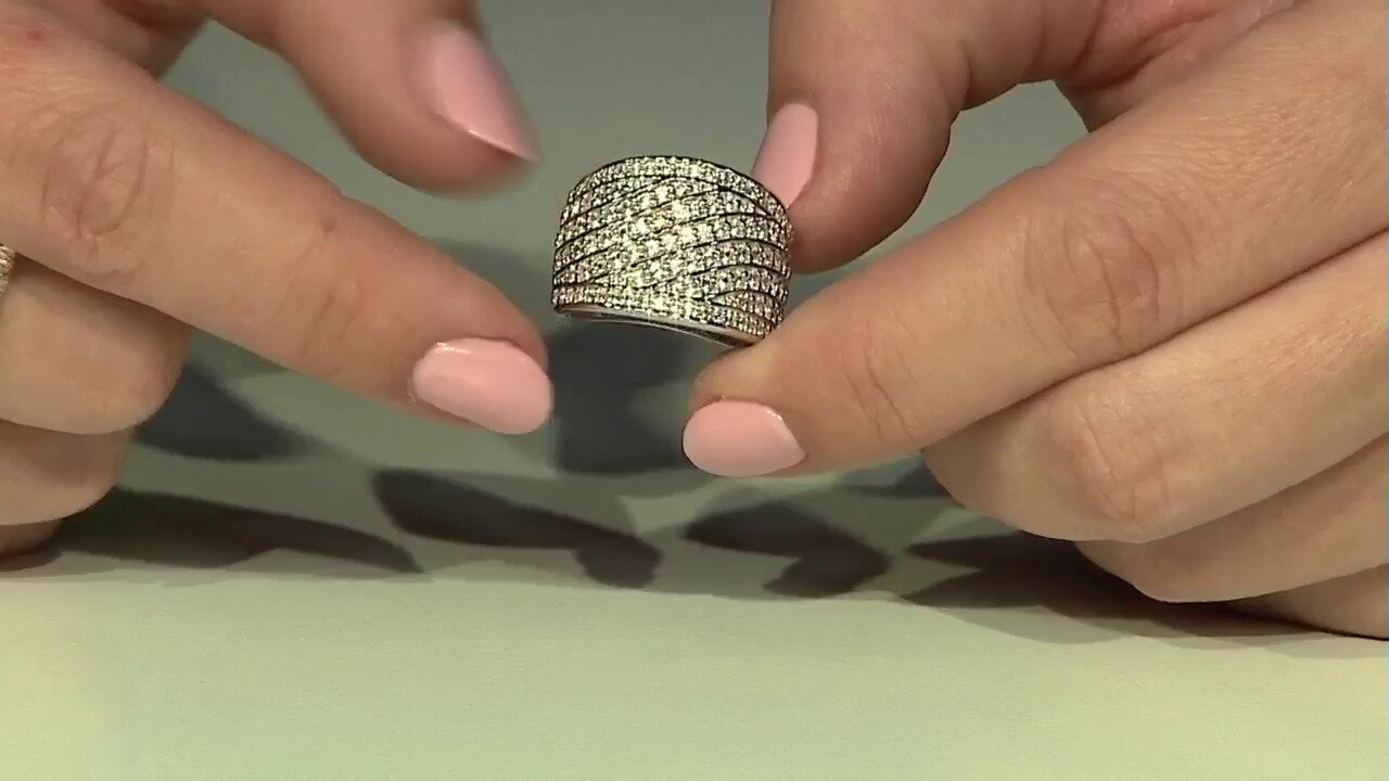 Video Anillo en plata con Zircón