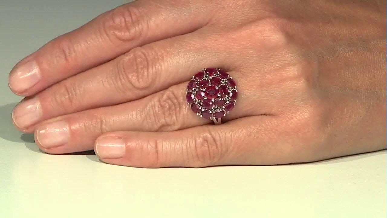 Video Madagascar Ruby Silver Ring