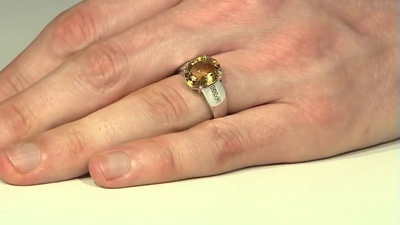 Video Bague en argent et Citrine