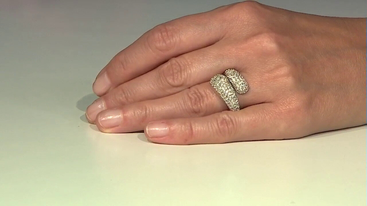 Video Zircon Silver Ring