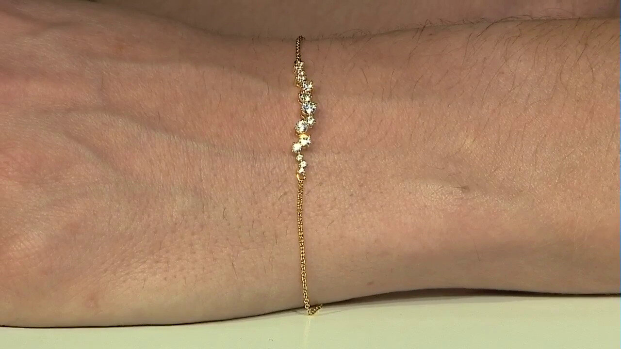 Video Zircon Silver Bracelet