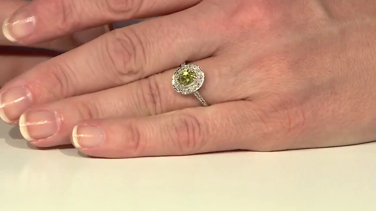 Video Chrysoberyl Silver Ring