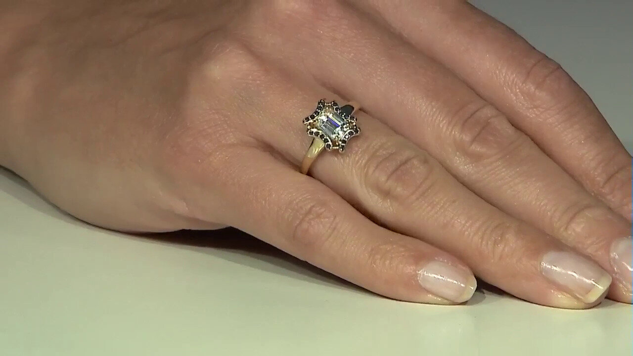 Video Bague en or et Zircon