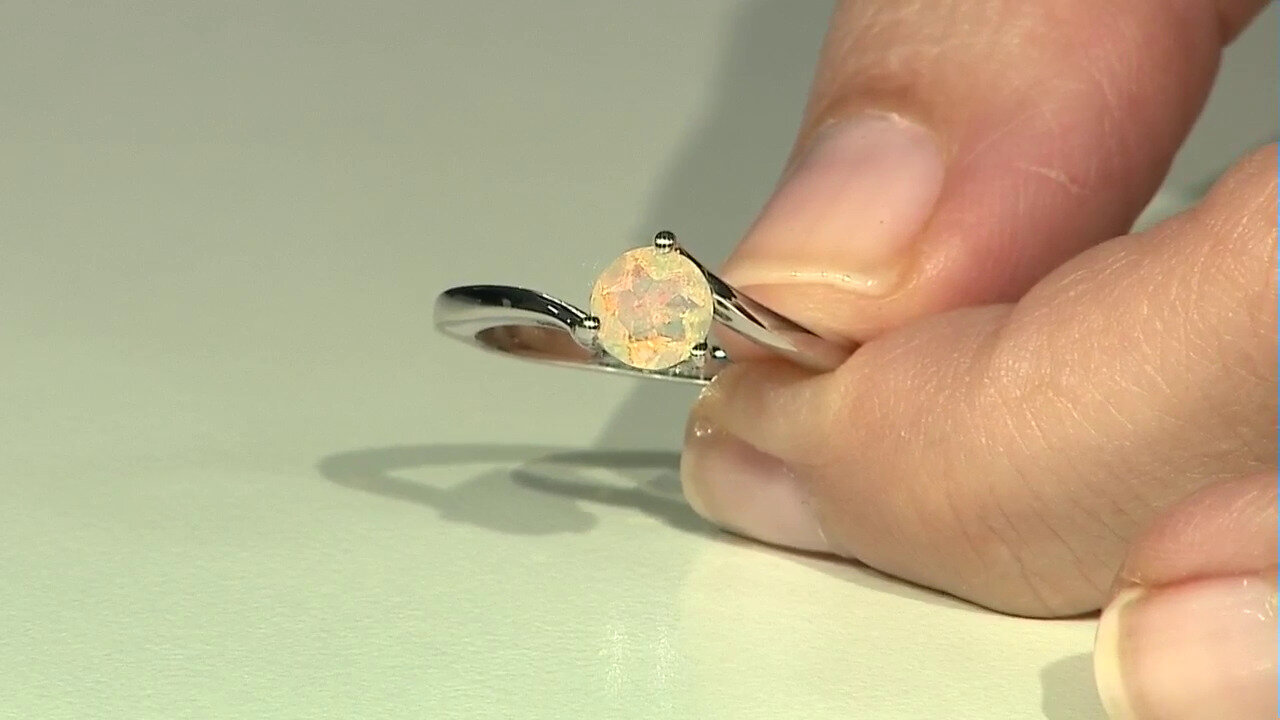 Video Welo Opal Silver Ring