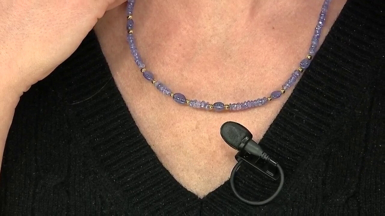 Video Collier en argent et Tanzanite