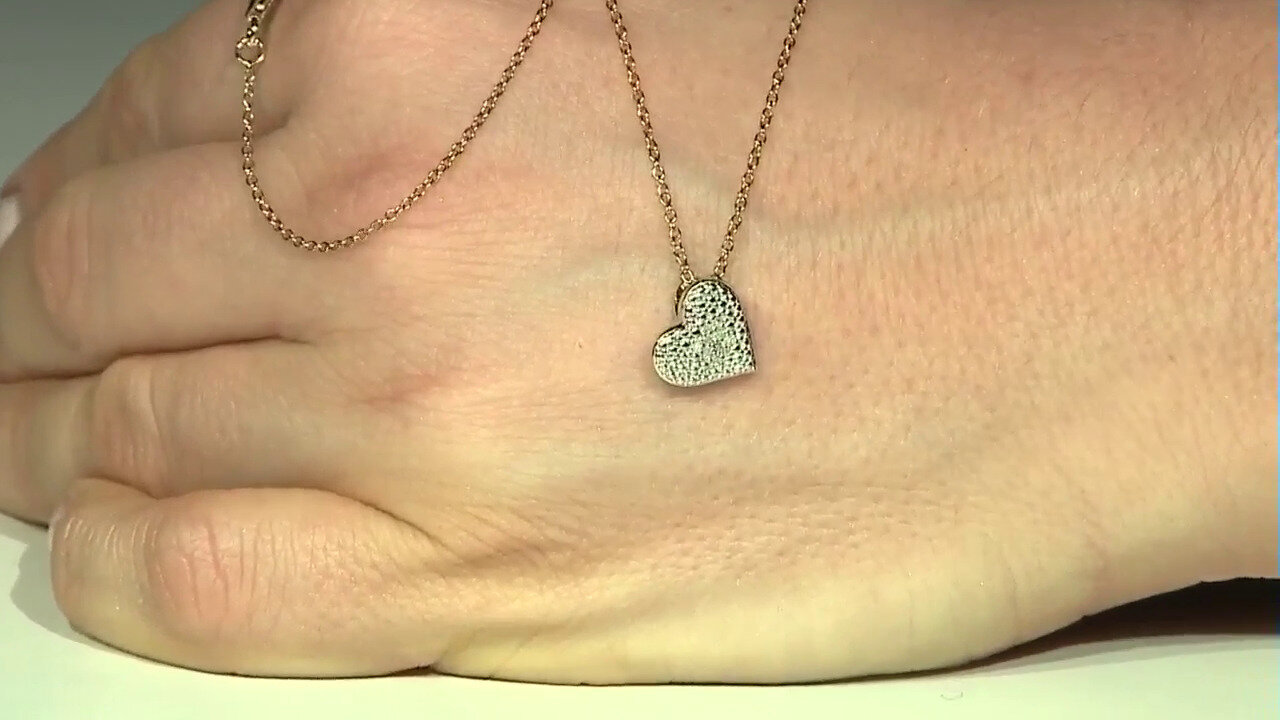 Video I3 (I) Diamond Silver Necklace