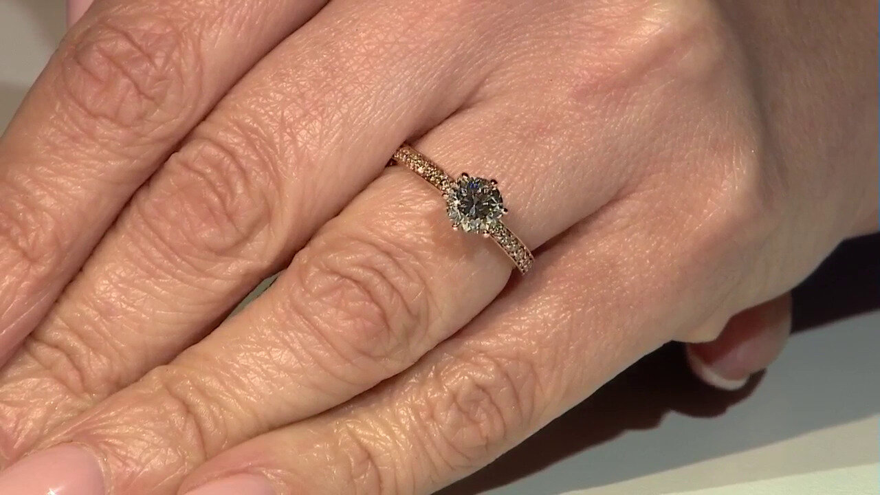 Video SI1 (H) Brillant-Goldarmband (Annette)