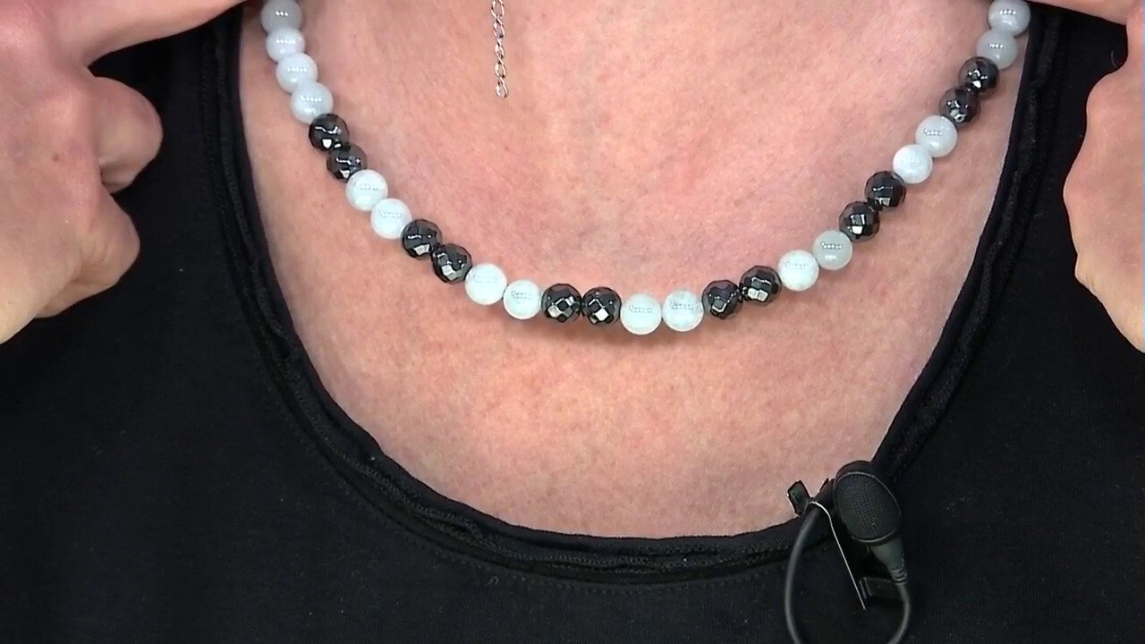 Video Collana in argento con Acquamarina Brasiliana