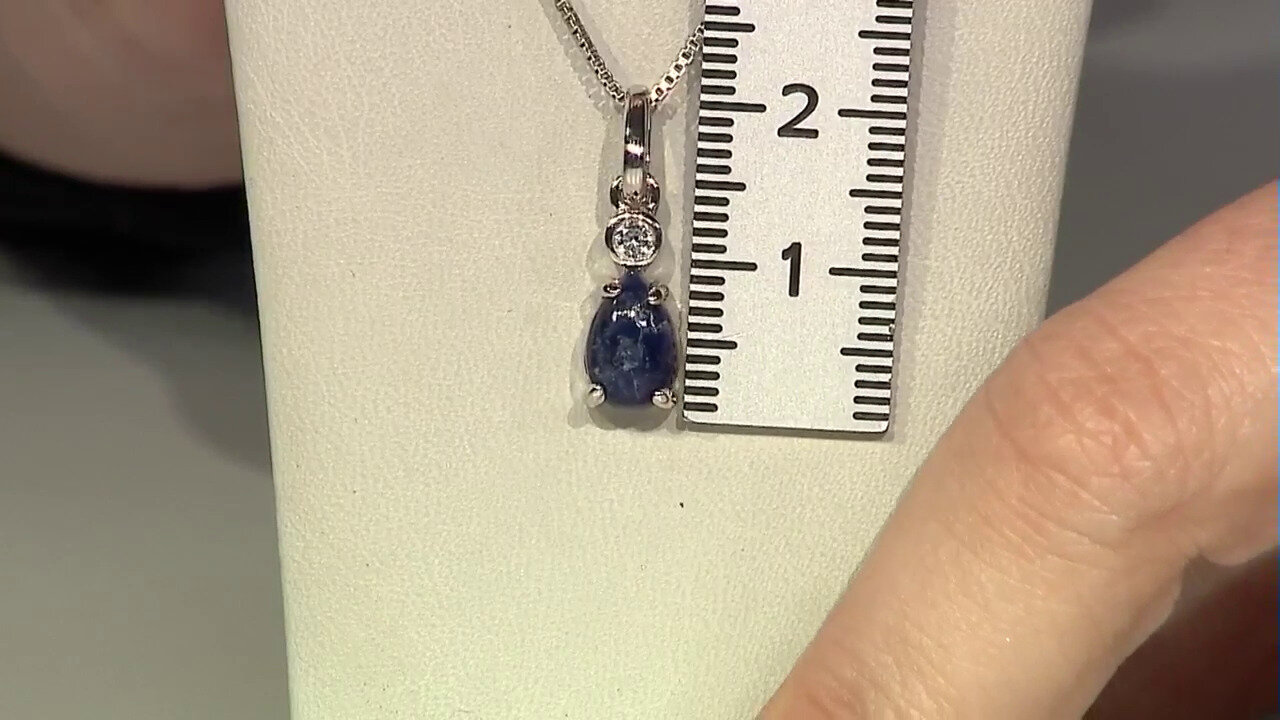 Video Pendentif en argent et Sodalite