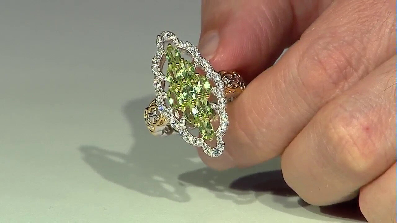 Video Anillo en plata con Peridoto (Gems en Vogue)