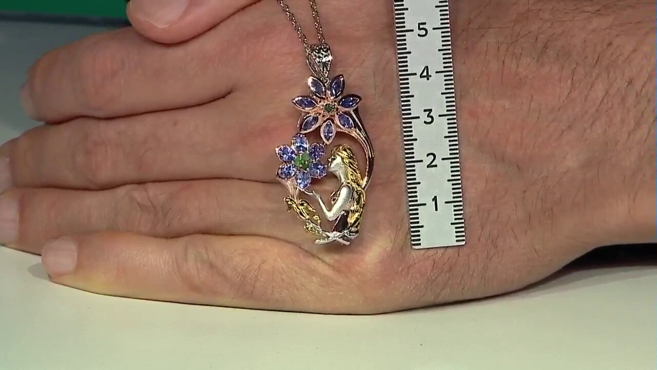 Video Collier en argent et Tanzanite (Gems en Vogue)