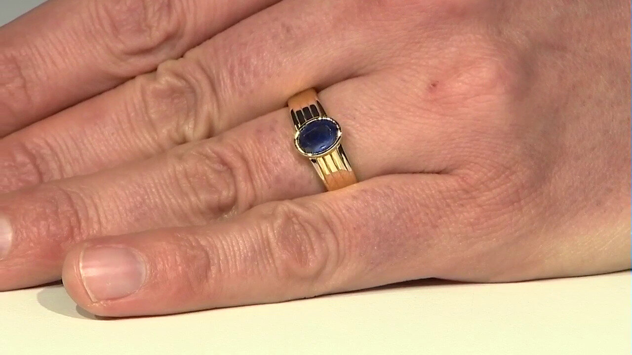 Video Zilveren ring met een kyaniet