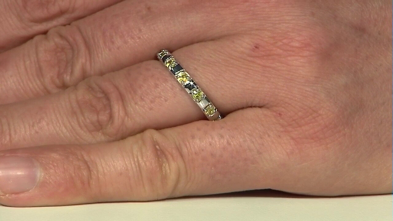 Video Bague en argent et Sphène