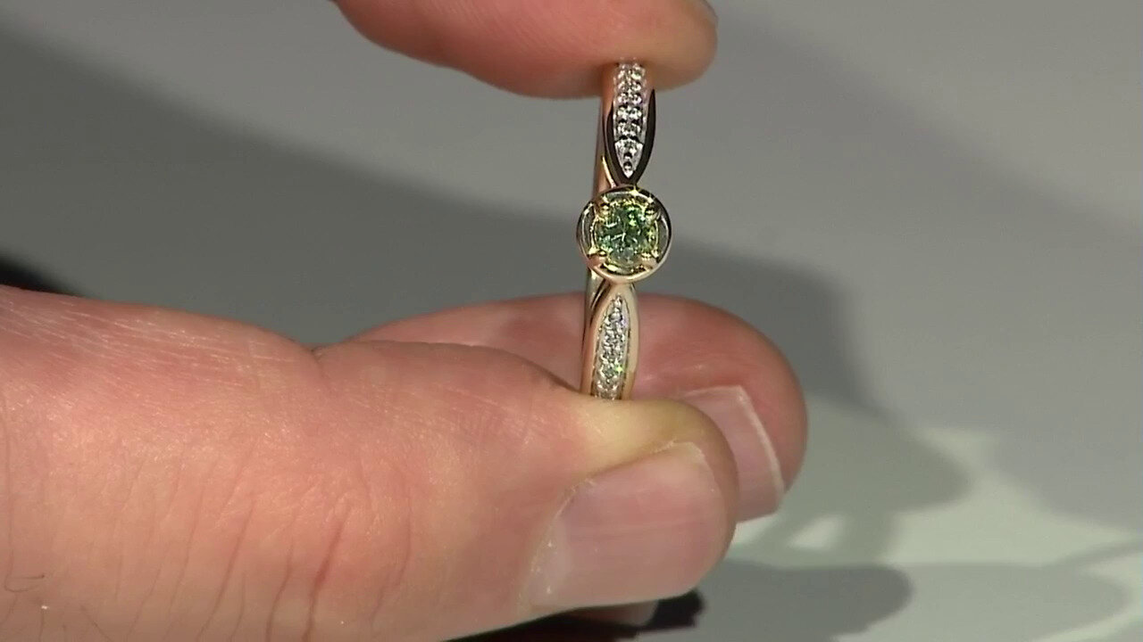 Video Gouden ring met een Madagaskar Demantoid