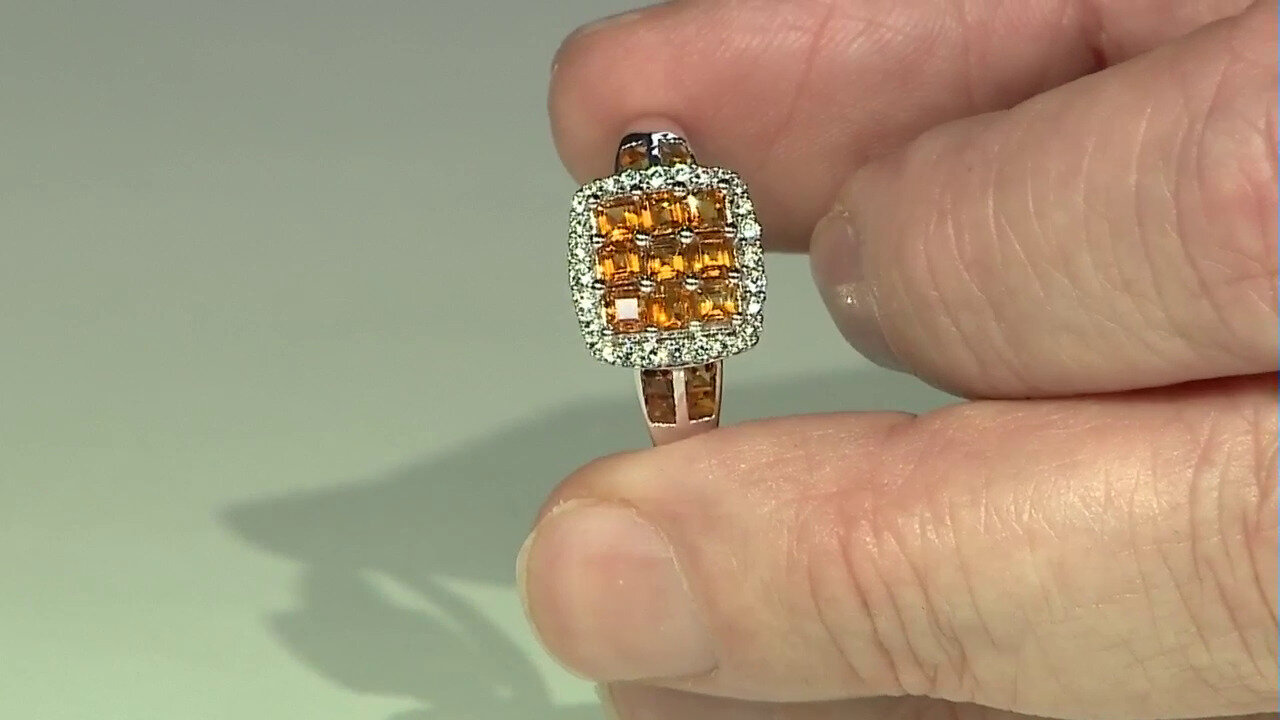 Video Citrine Silver Ring