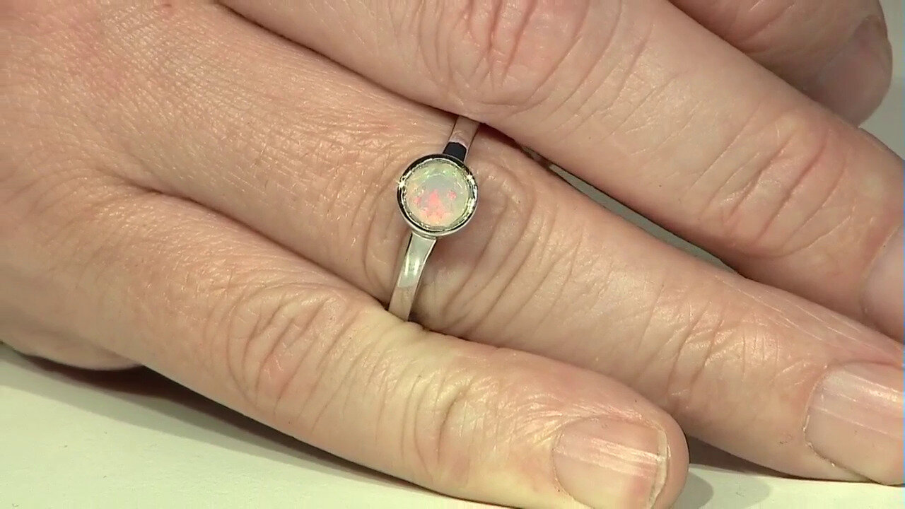 Video Welo Opal Silver Ring