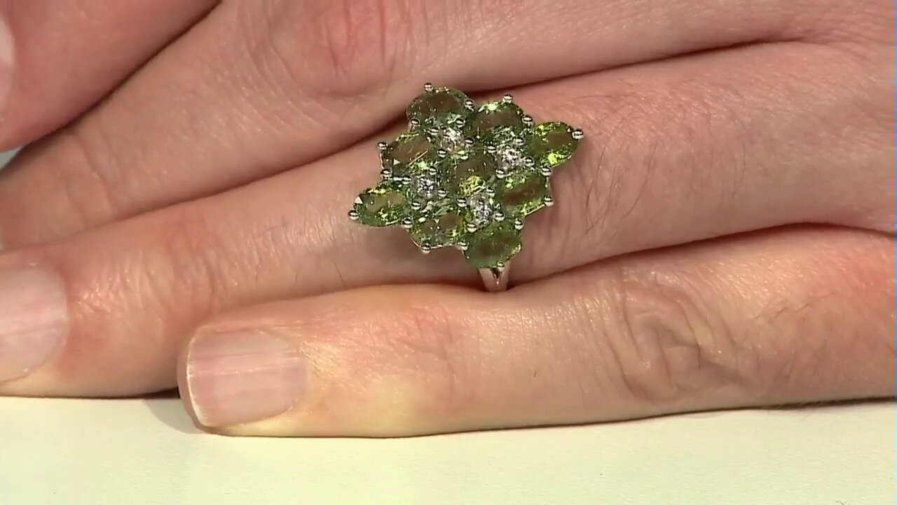 Video Paraiba Tourmaline Silver Ring