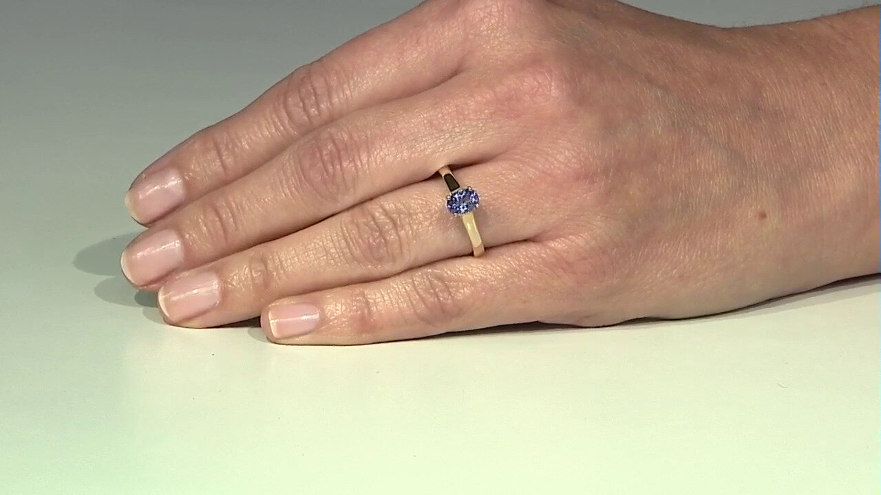 Video Bague en or et Tanzanite