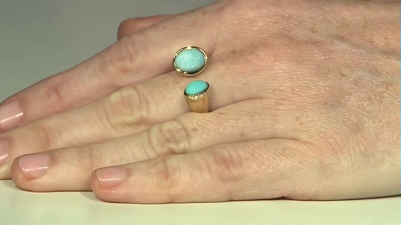 Video Larimar Silver Ring (KM by Juwelo)