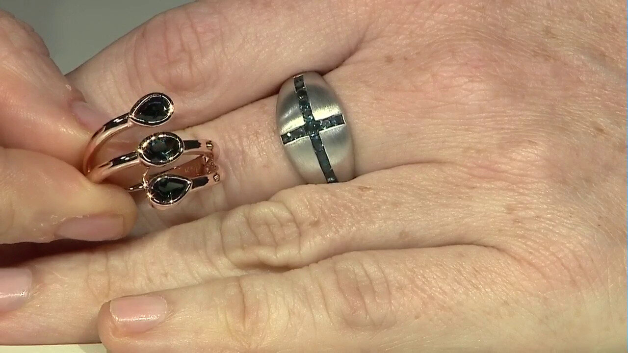 Video 9K Indicolite Gold Ring (KM by Juwelo)