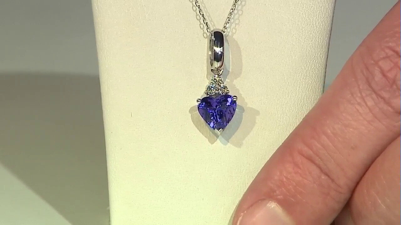 Video 14K AAA Tanzanite Gold Necklace (CIRARI)