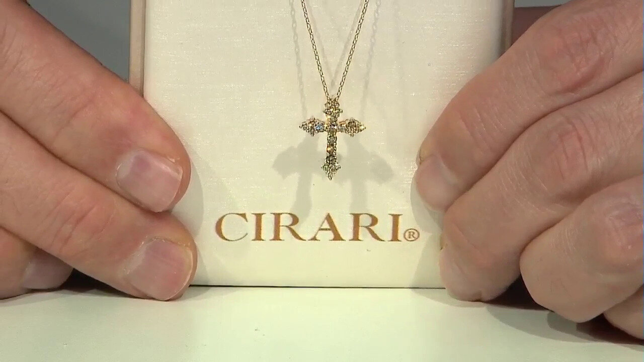 Video Collier en or et Diamant fancy SI2 (CIRARI)