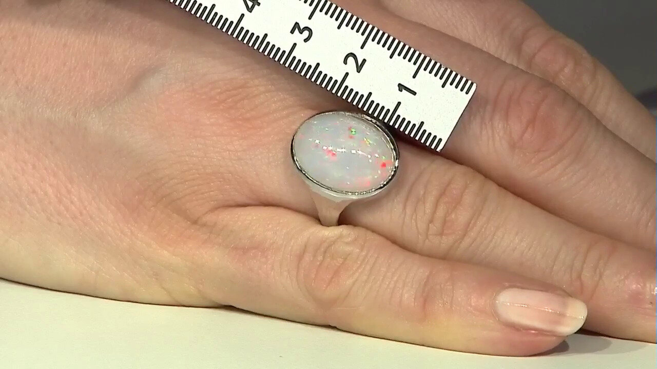 Video Welo Opal Silver Ring